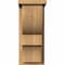 Ekena Millwork Ridgewood Smooth Corbel w/Backplate, Western Red Cedar, 7 1/2"W x 10"D x 18"H COR08X10X18RID01SWR - alternate 4